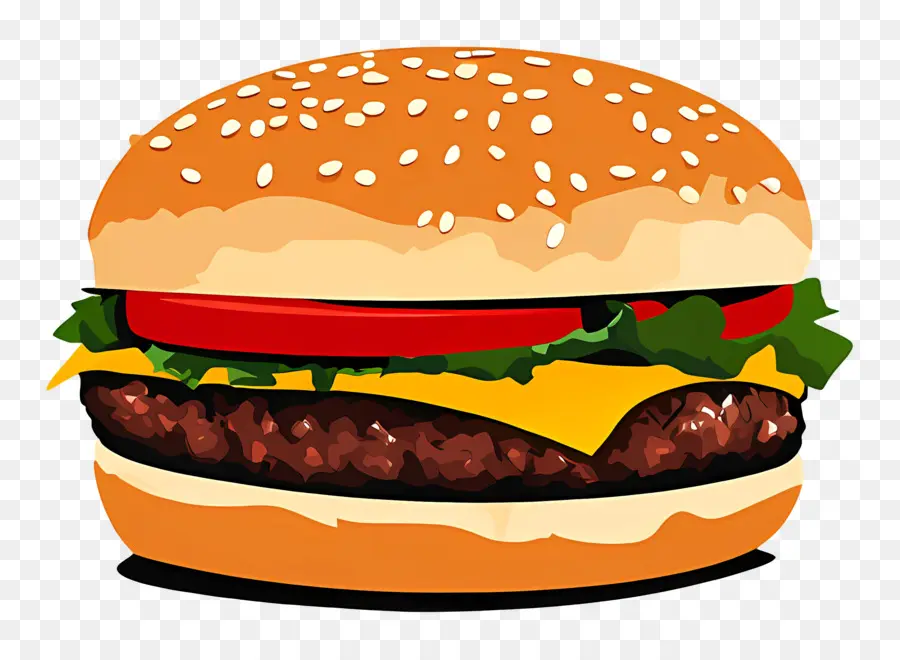 Sığır Burgeri，Cheeseburger PNG