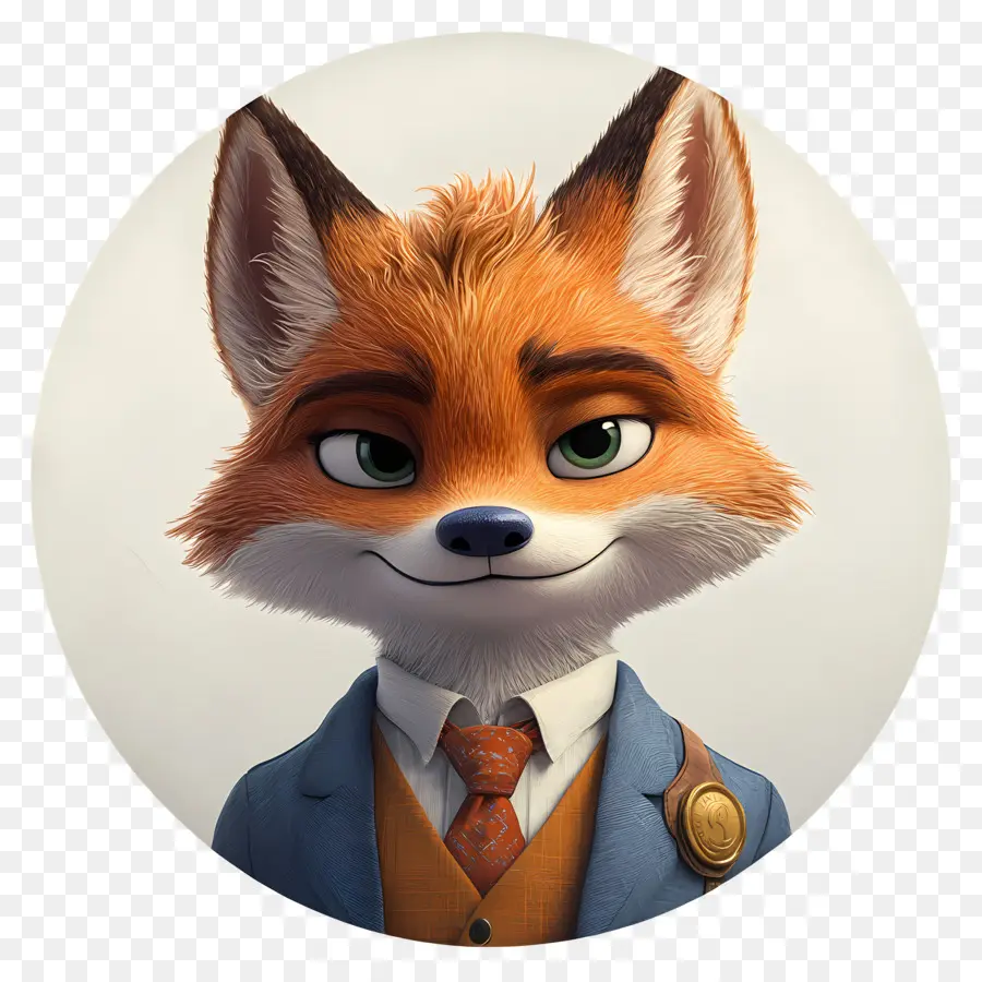 Nick Wilde，Karikatür Tilki PNG