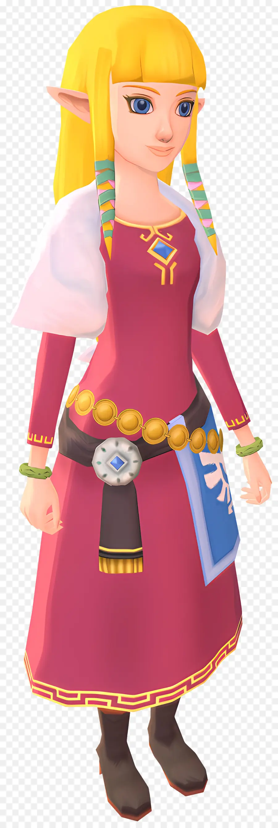 Prenses Zelda，Animasyonlu Karakter PNG