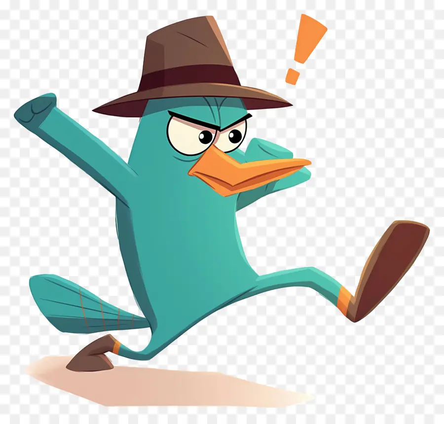 Ornitorenk Perry，Ajan Platypus İş Başında PNG