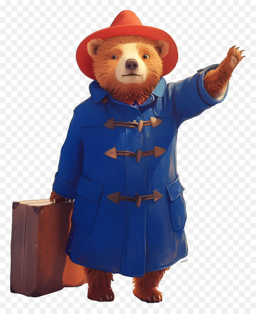 Paddington，Karikatür Ayı PNG