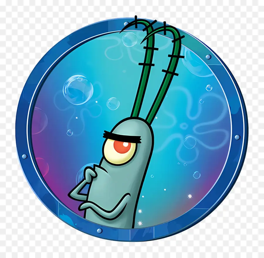 Plankton，Sünger Bob PNG