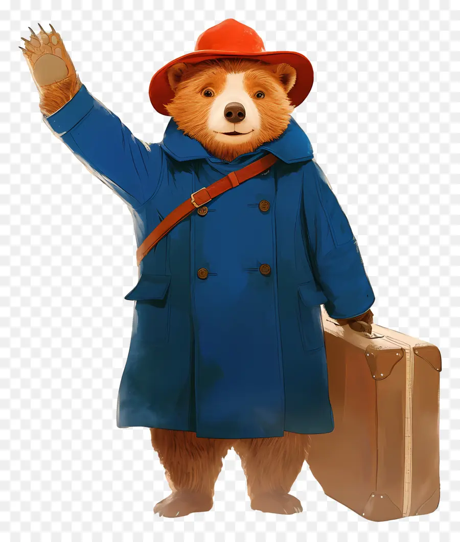 Paddington，Karikatür Ayı PNG