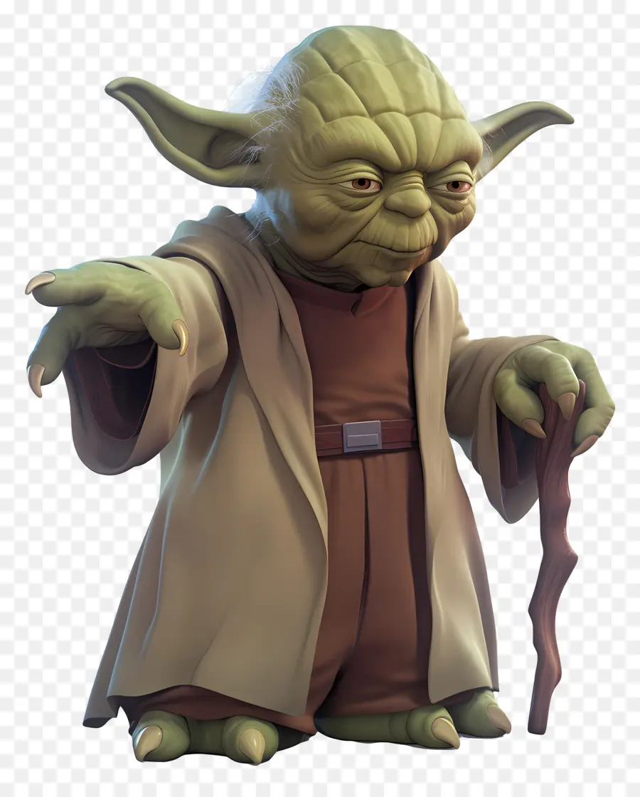 Yoda，Yeşil Bilge Uzaylı PNG