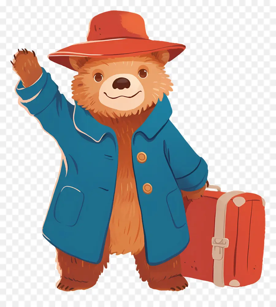 Paddington，Karikatür Ayı PNG