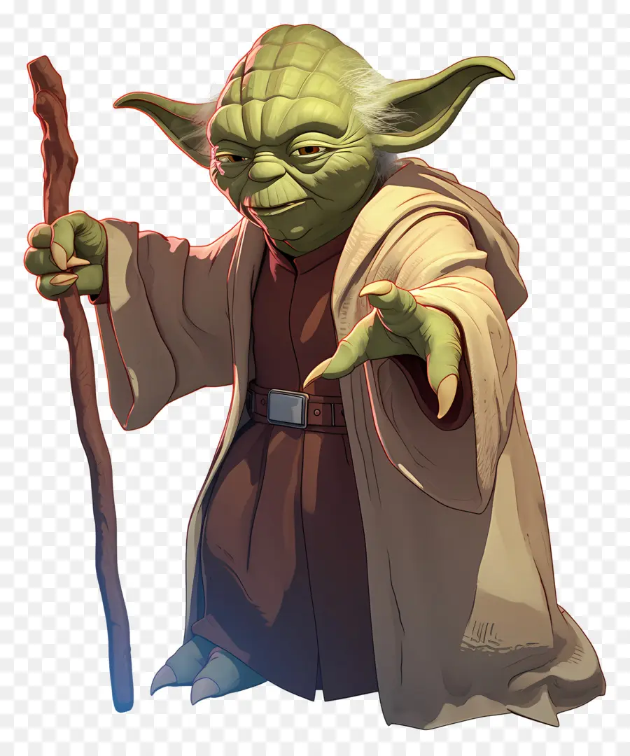 Yoda，Yeşil Bilge Uzaylı PNG