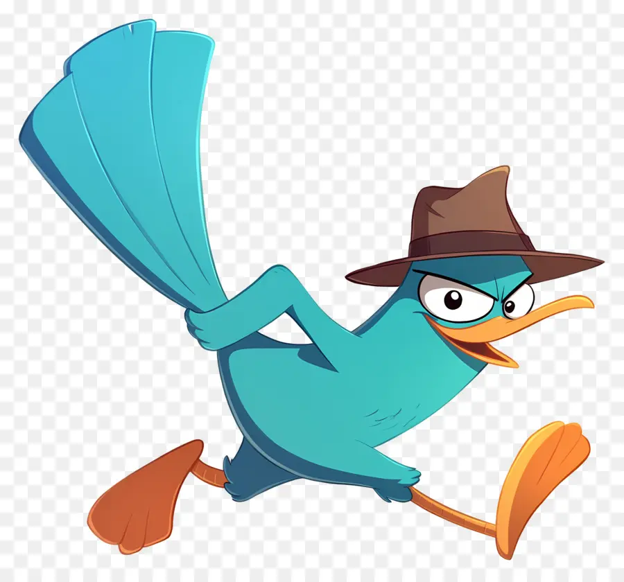 Ornitorenk Perry，Mavi Ornitorenk PNG