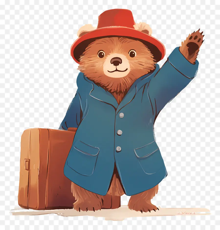 Paddington，Karikatür Ayı PNG