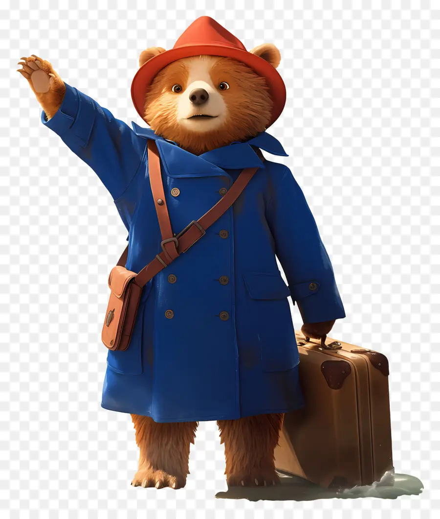 Paddington，Karikatür Ayı PNG