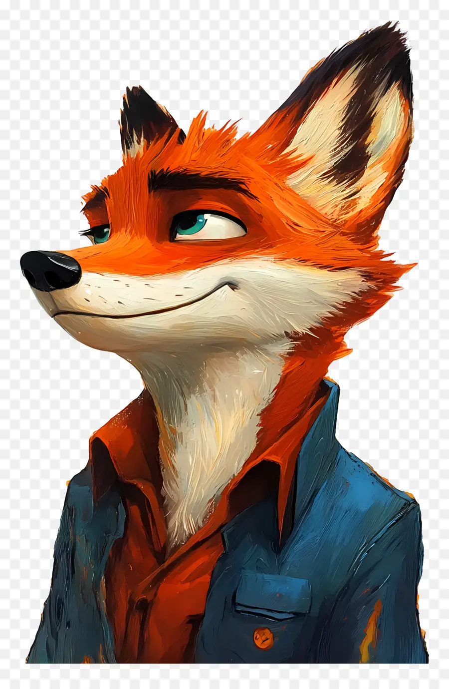 Nick Wilde，Karikatür Tilki PNG