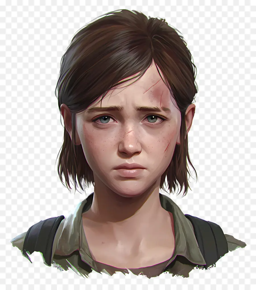 Ellie Williams，Animasyonlu Kız PNG