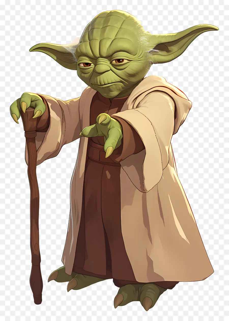 Yoda，Yeşil Bilge Uzaylı PNG