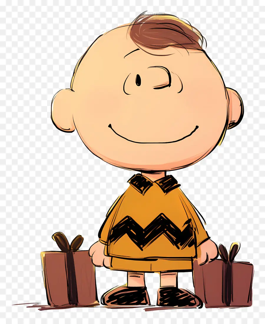 Charlie Brown，Çizgi Film Karakteri PNG