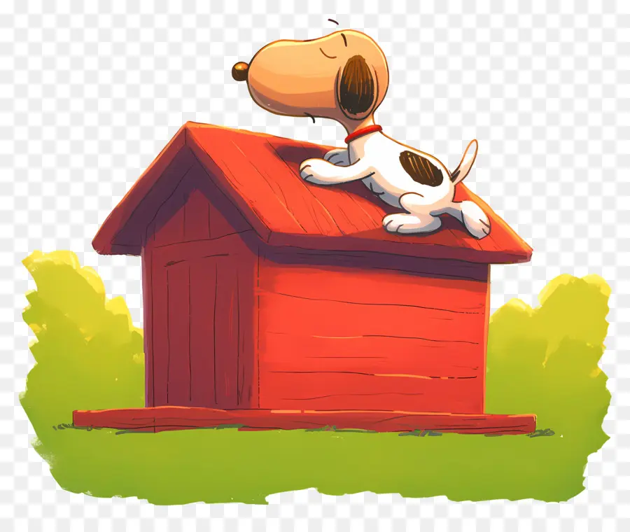 Snoopy Uyuyor，Karikatür Köpek PNG