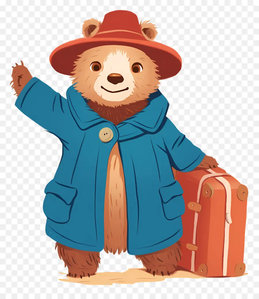 Paddington，Karikatür Ayı PNG