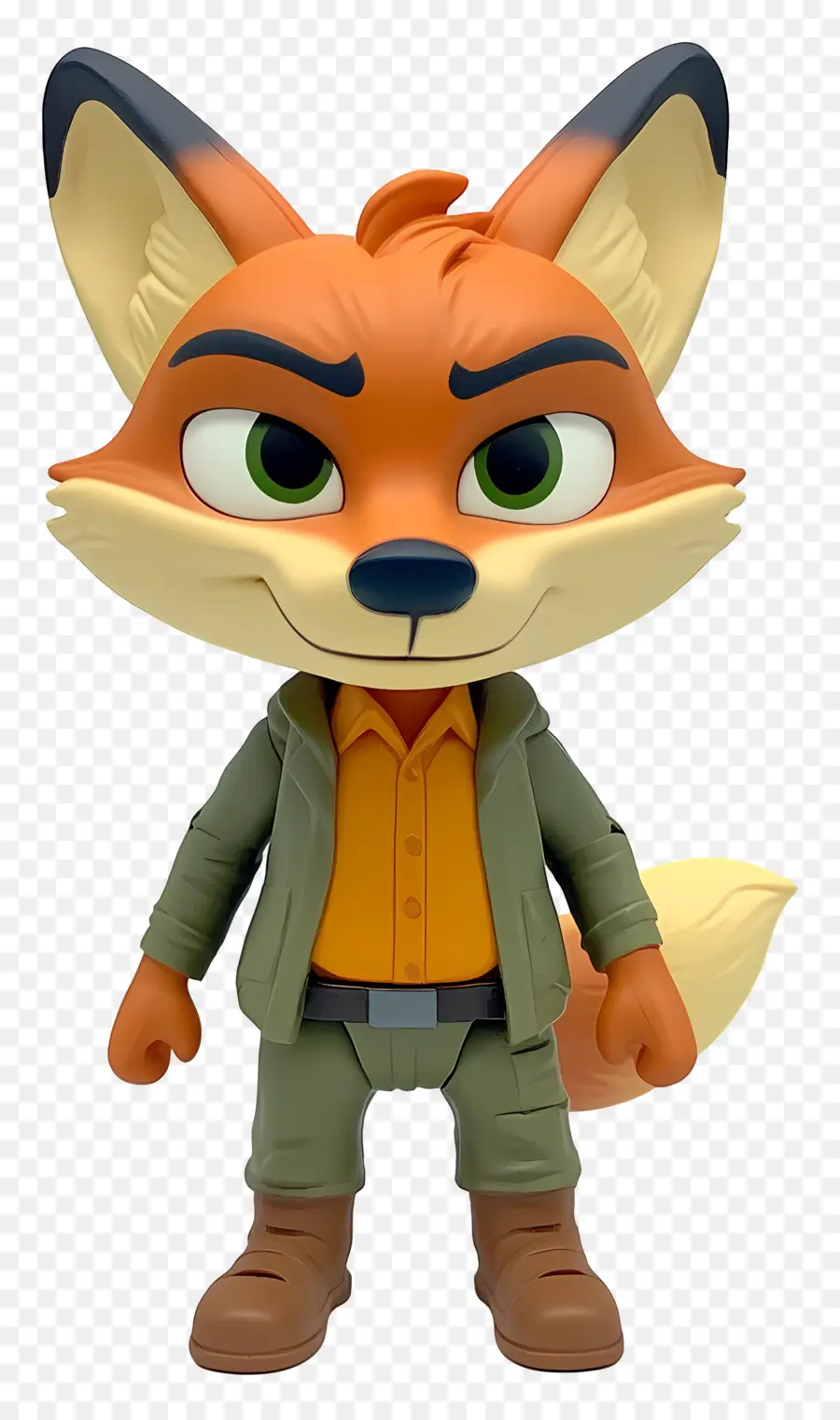 Nick Wilde，Çizgi Film Tilki Takım Elbiseli PNG