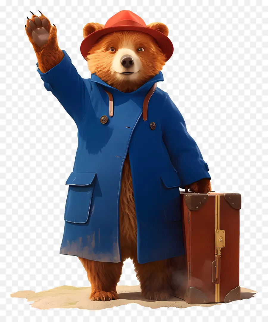 Paddington，Karikatür Ayı PNG