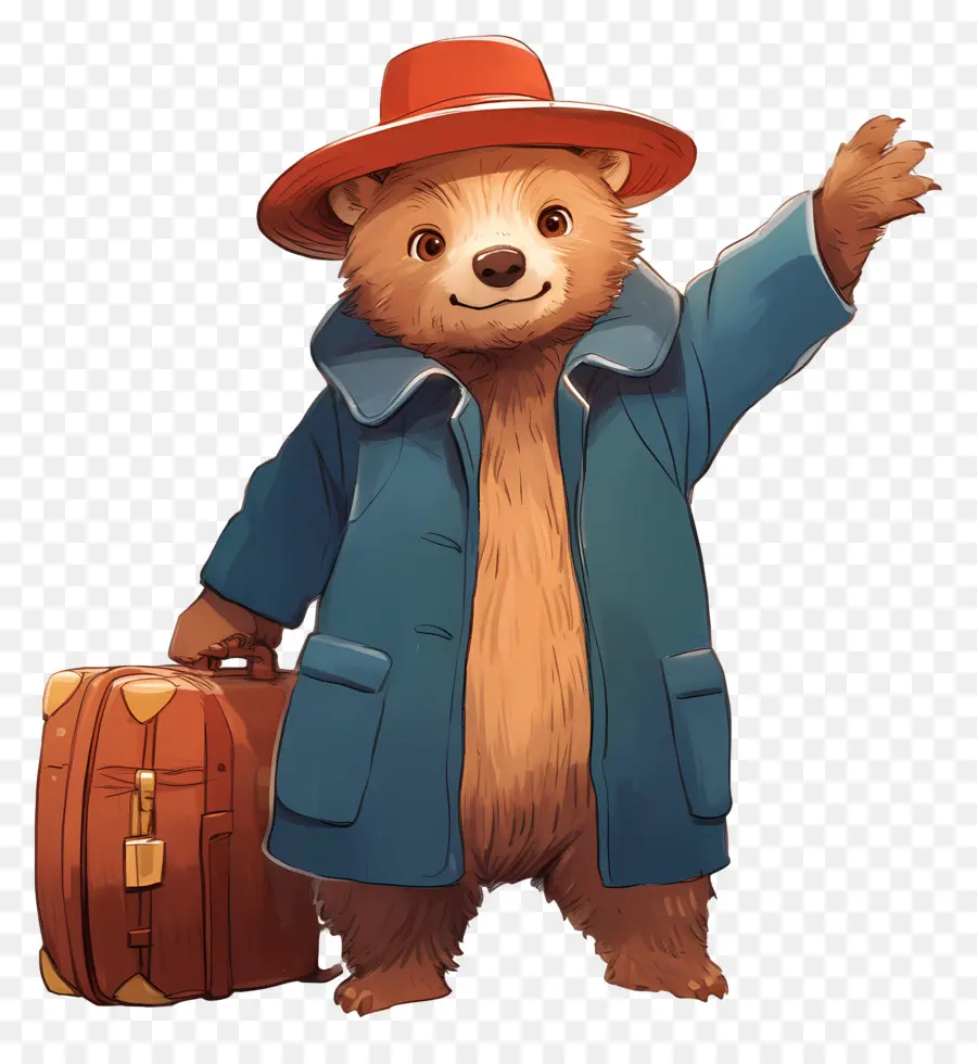 Paddington，Karikatür Ayı PNG