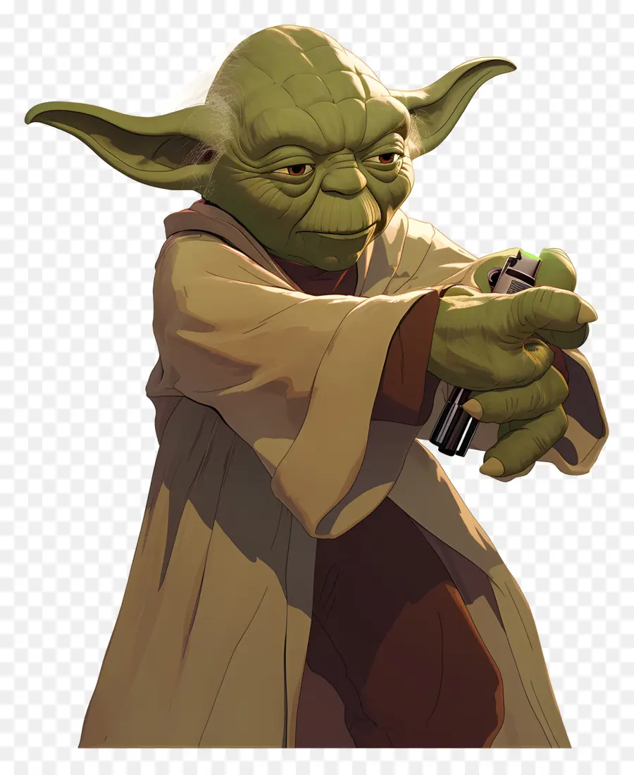 Yoda，Yeşil Bilge Uzaylı PNG