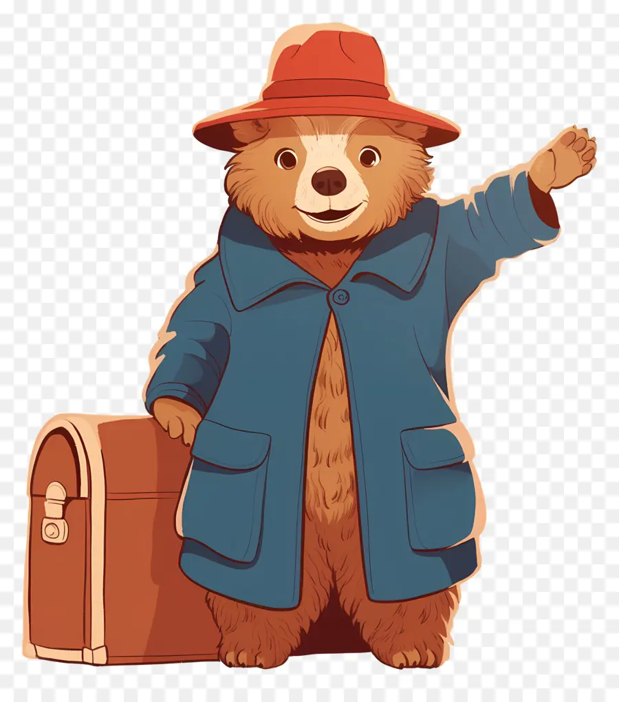 Paddington，Karikatür Ayı PNG