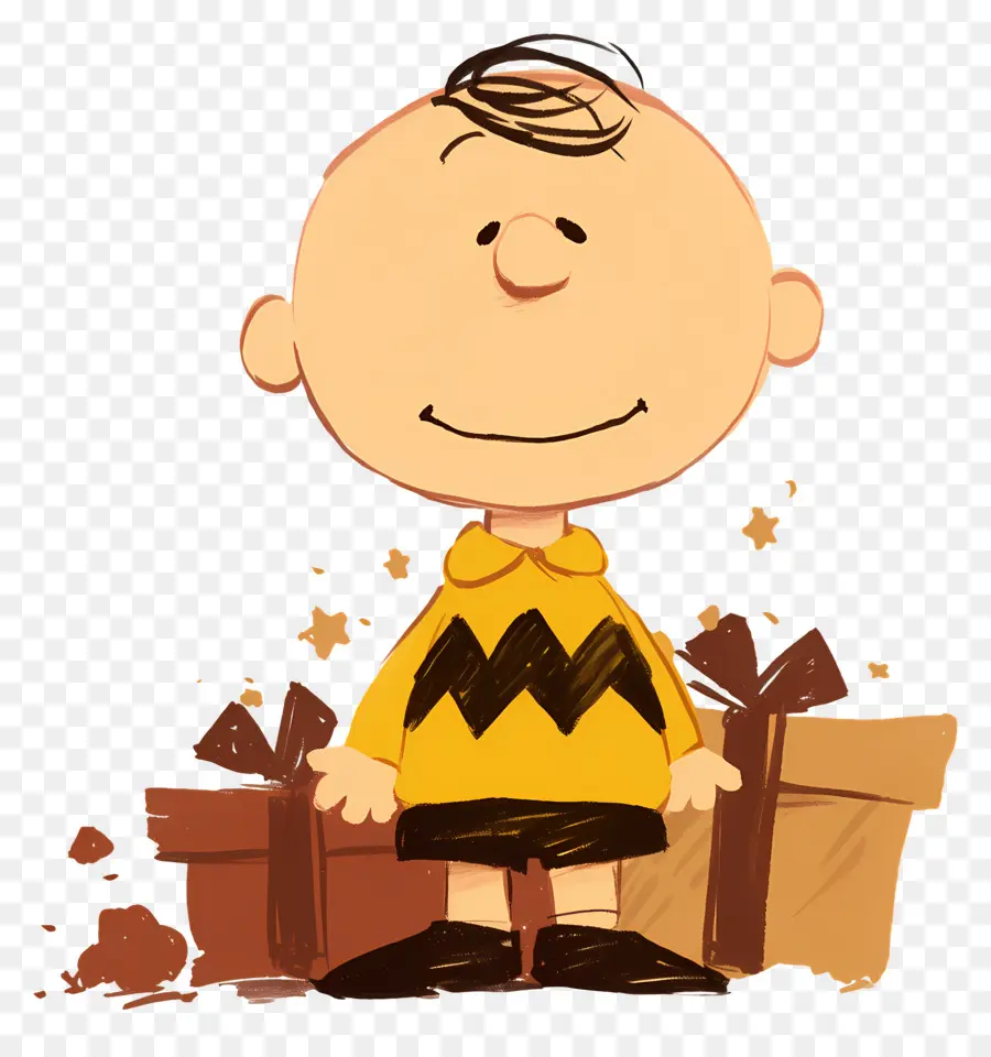 Charlie Brown，Hediyeler Ile çizgi Film çocuk PNG