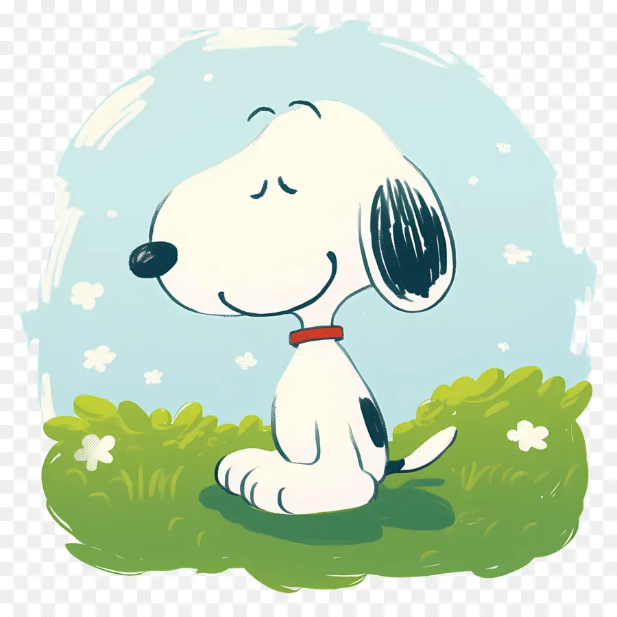 Snoopy'nin Baharı，Karikatür Köpek PNG