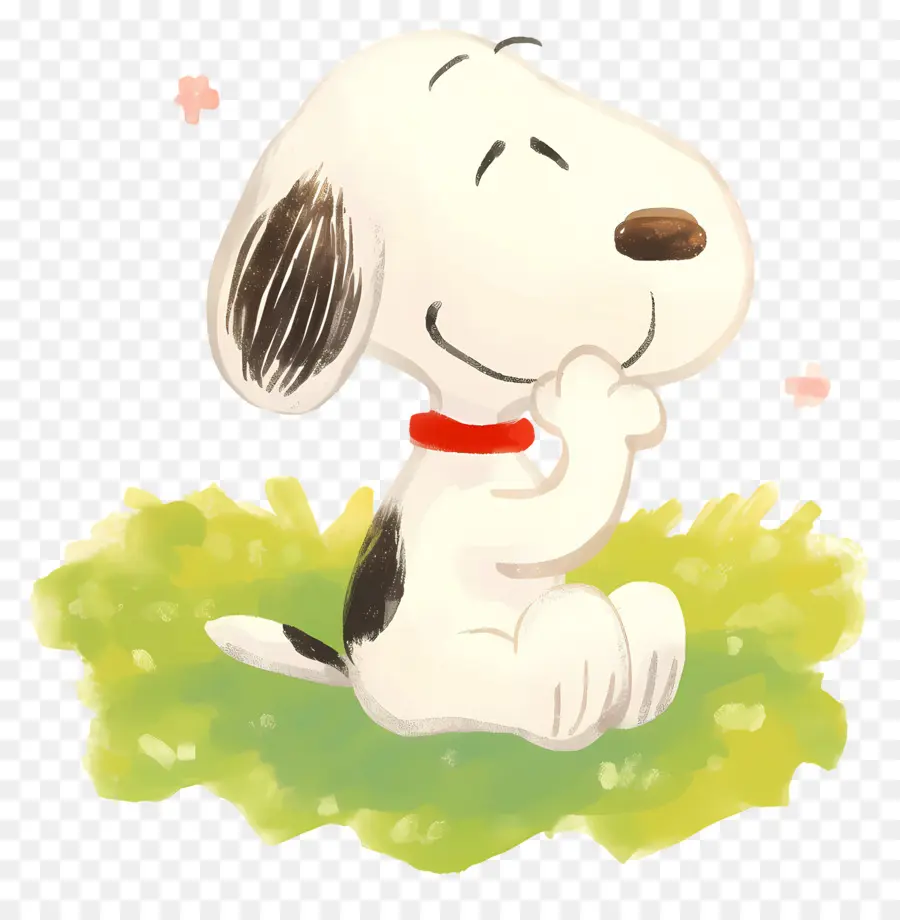 Snoopy'nin Baharı，Karikatür Köpek PNG