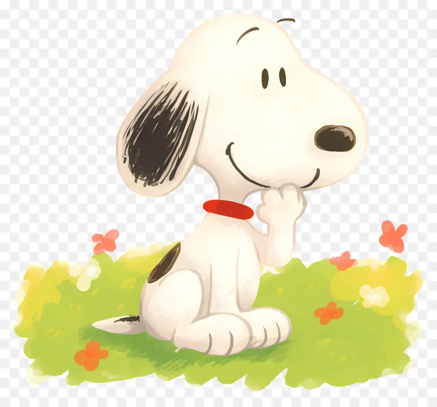 Snoopy'nin Baharı，Karikatür Köpek PNG