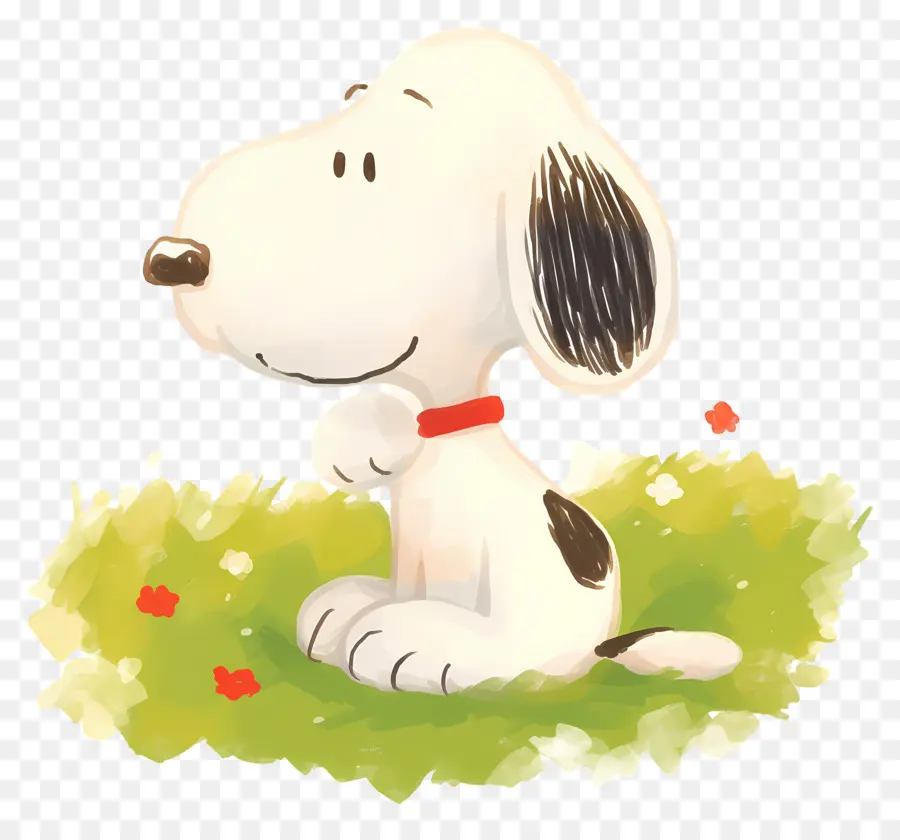 Snoopy'nin Baharı，Karikatür Köpek PNG