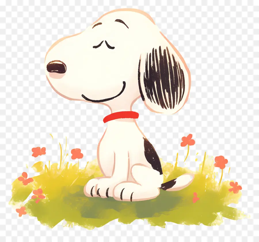 Snoopy'nin Baharı，Karikatür Köpek PNG