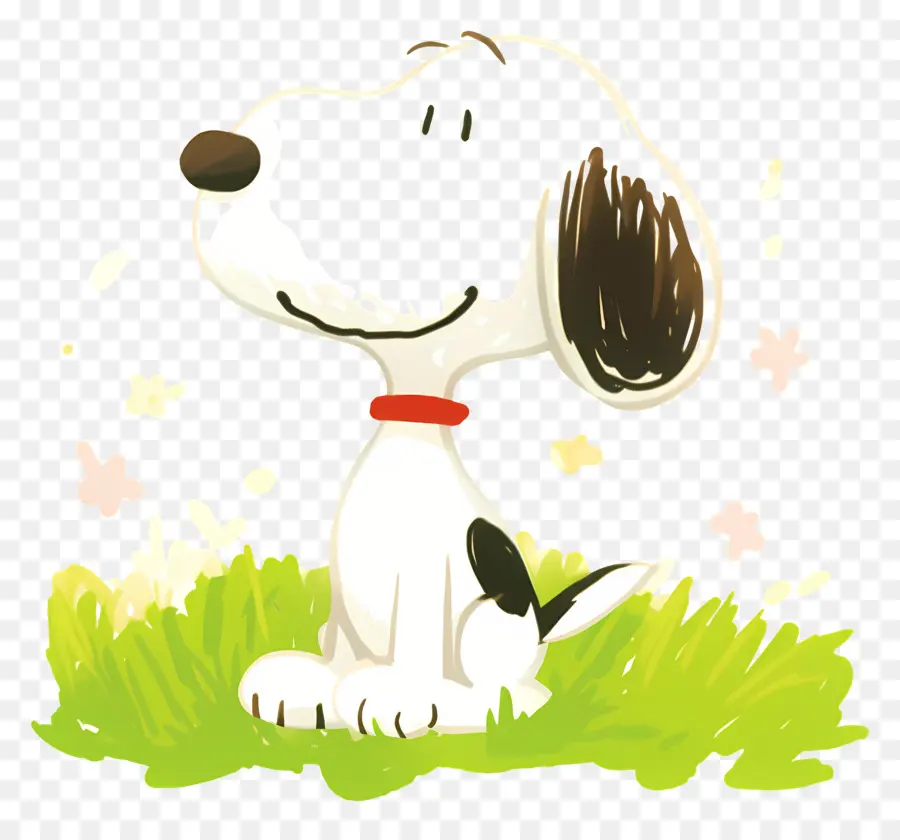 Snoopy'nin Baharı，Karikatür Köpek PNG