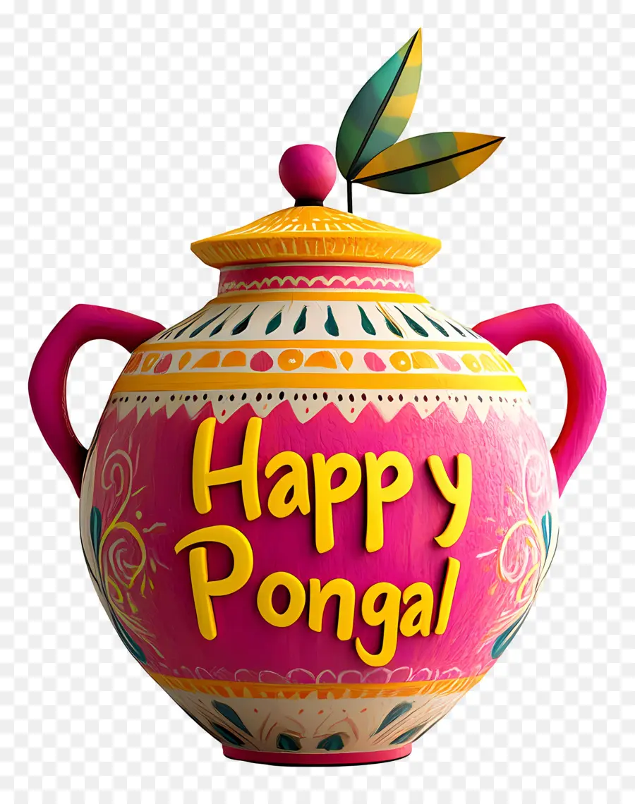 Mutlu Pongal，Pongal Saksı PNG