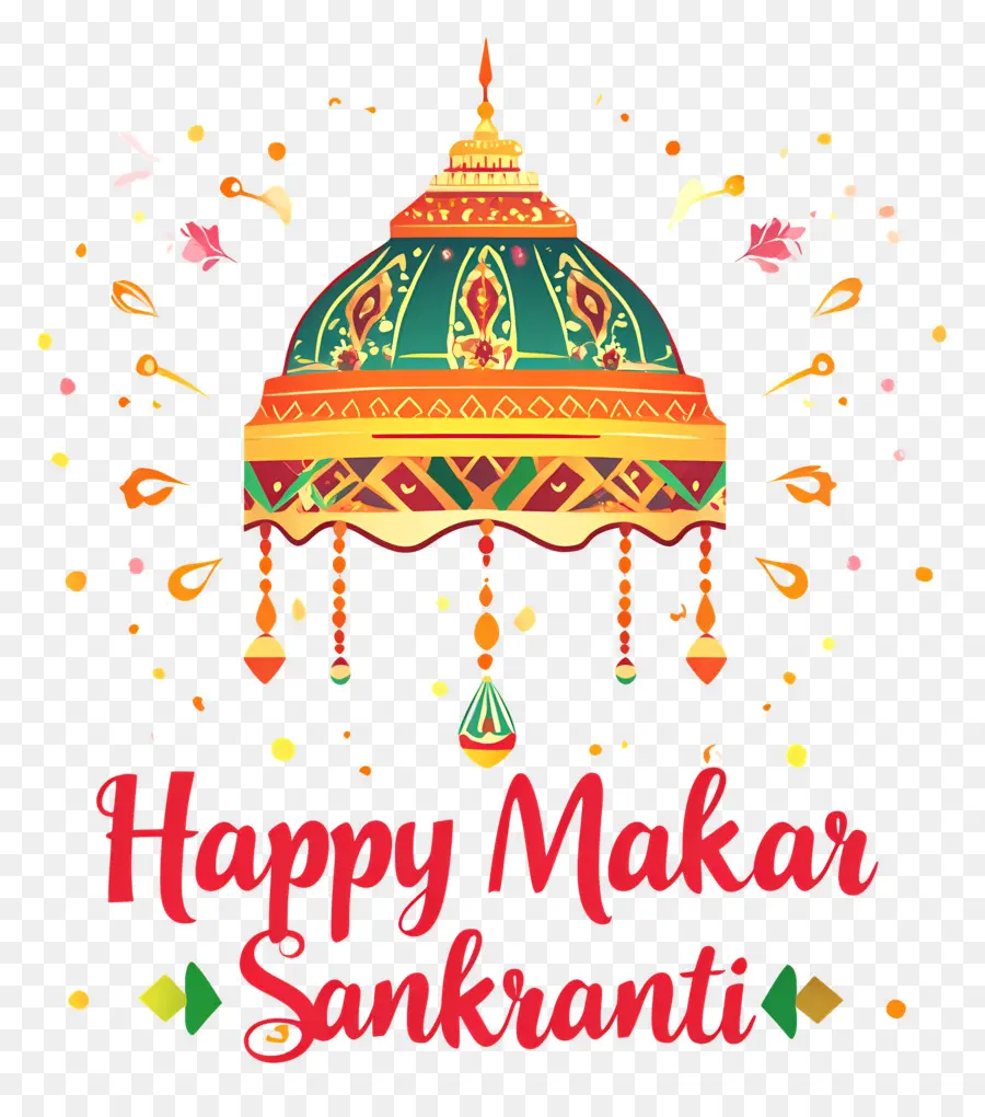 Makar Sankranti，Dekoratif Kubbe PNG