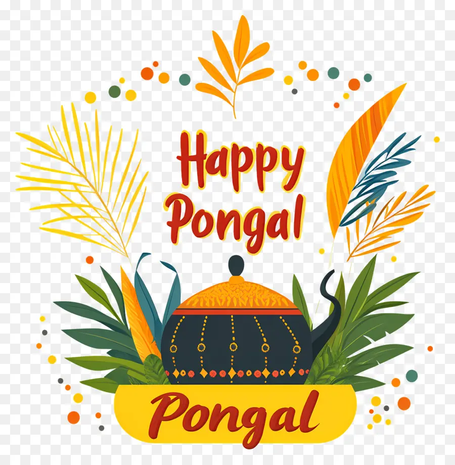 Mutlu Pongal，Yapraklı Saksı PNG