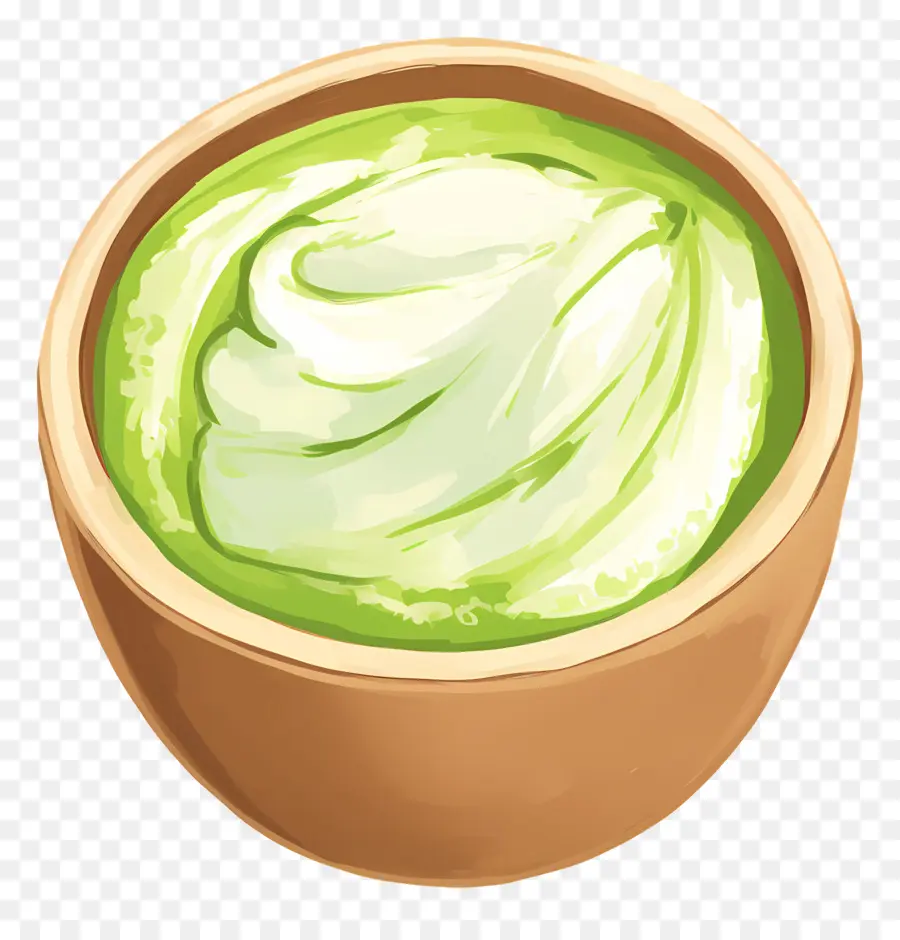 Matcha Sütlü Çay，Yeşil Matcha PNG