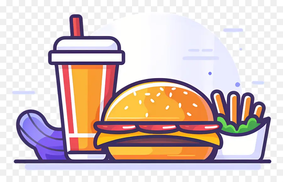 Fast Food，Burger PNG