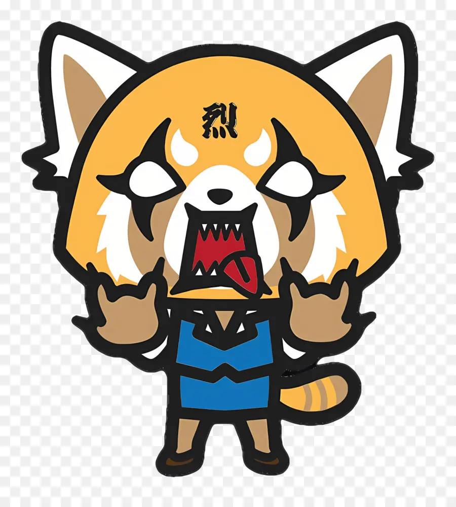 Retsuko，Agretsuko Karakteri PNG