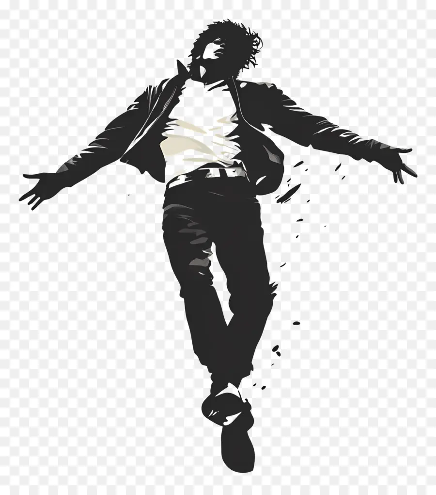 Michael Jackson，Siluet Duruşu PNG