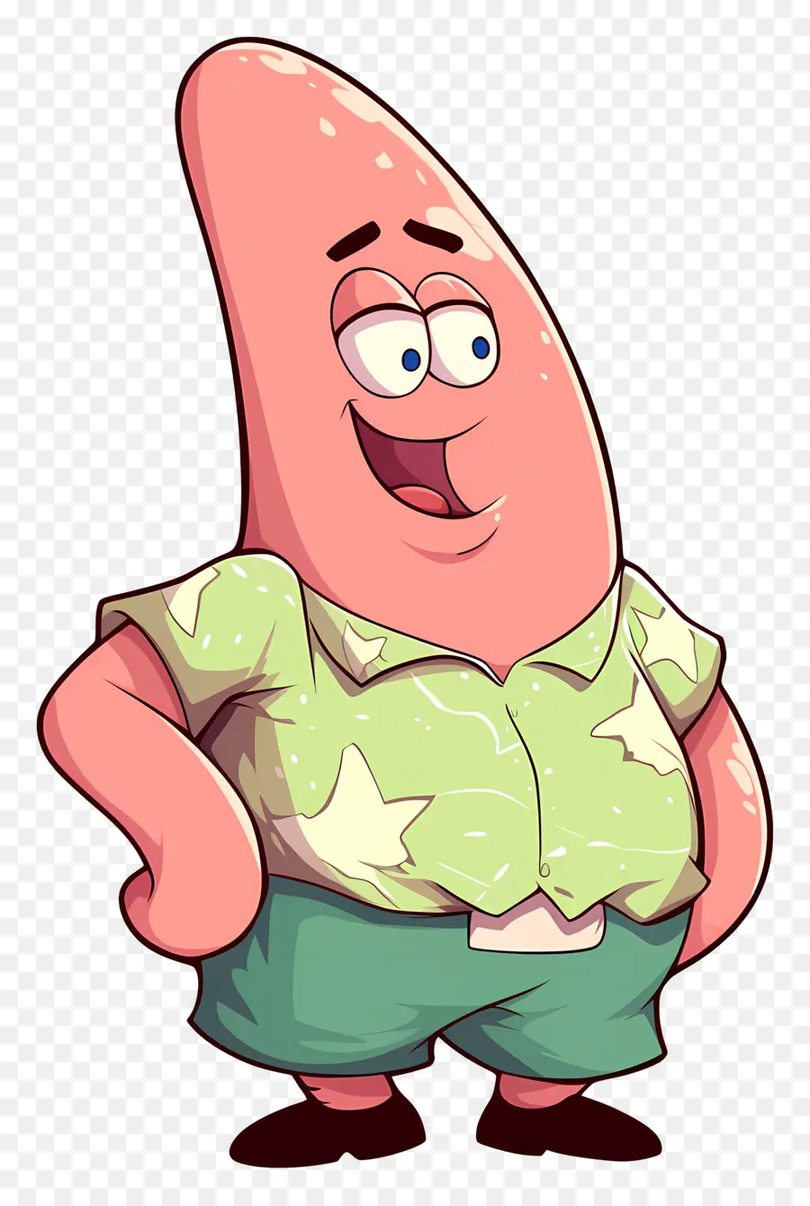 Patrick Yıldızı，Pembe Denizyıldızı Karakteri PNG