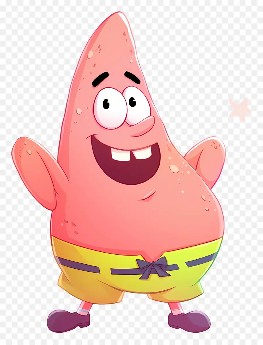 Patrick Yıldızı，Pembe Denizyıldızı Karakteri PNG