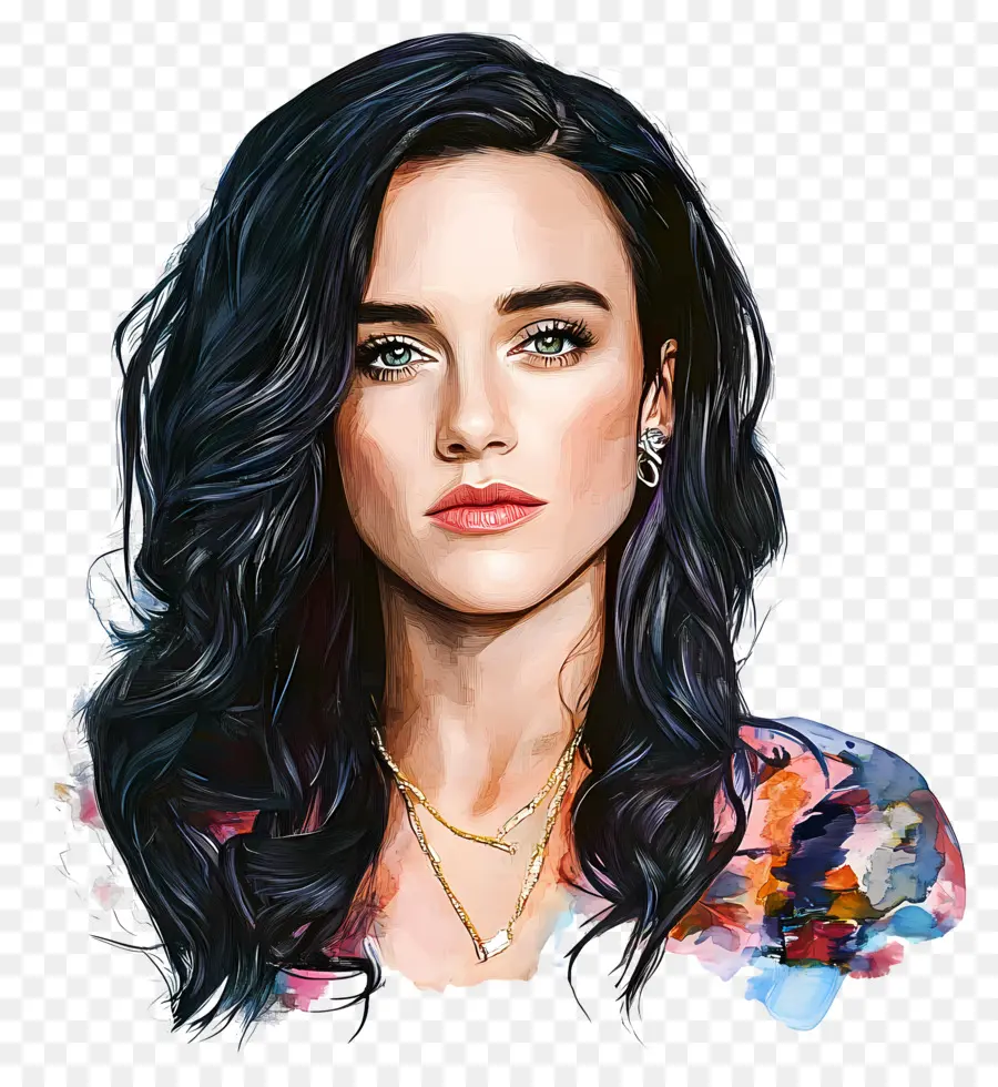 Katy Perry，Dalgalı Saçlı Kadın PNG