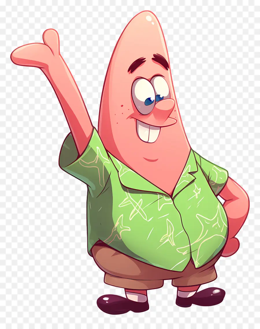 Patrick Yıldızı，Pembe Denizyıldızı Karakteri PNG