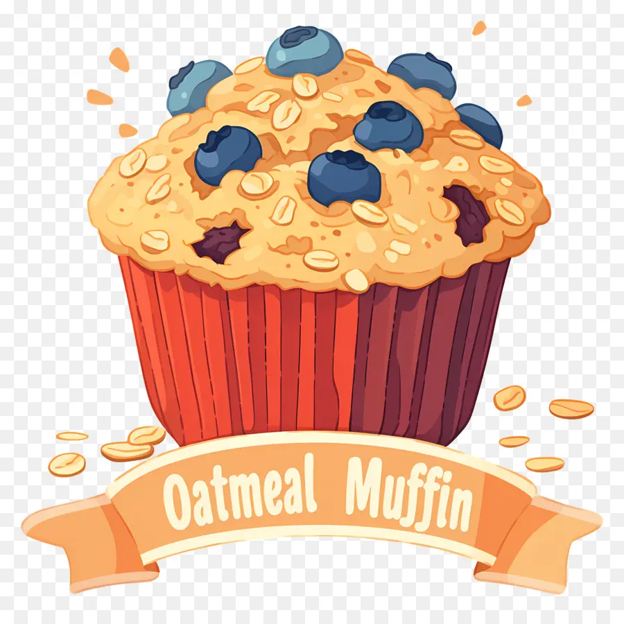 Ulusal Yulaf Ezmeli Muffin Günü，Yulaf Ezmeli çörek PNG