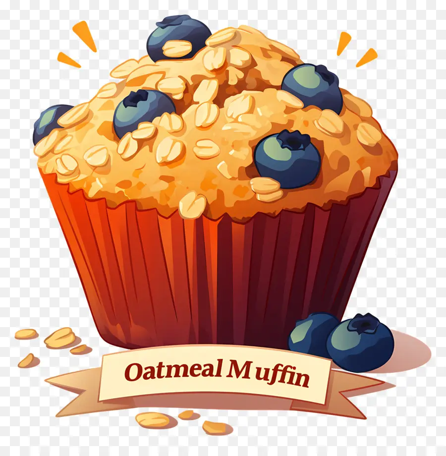 Ulusal Yulaf Ezmeli Muffin Günü，Yulaf Ezmeli çörek PNG