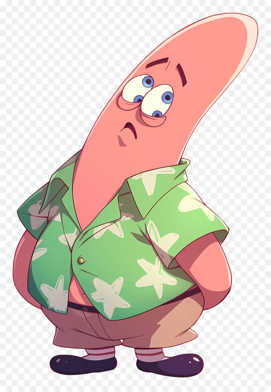 Patrick Yıldızı，Pembe Denizyıldızı Karakteri PNG