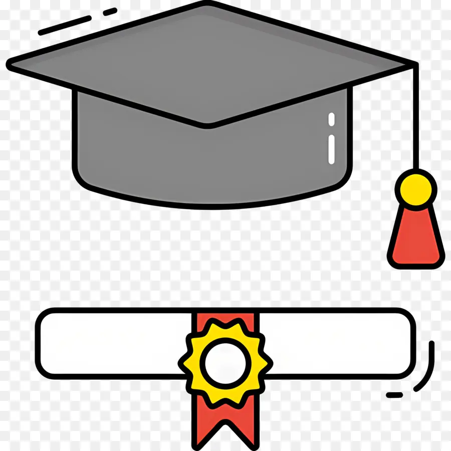 Sertifika Derece üniversitesi，Mezuniyet Kepi Ve Diploması PNG