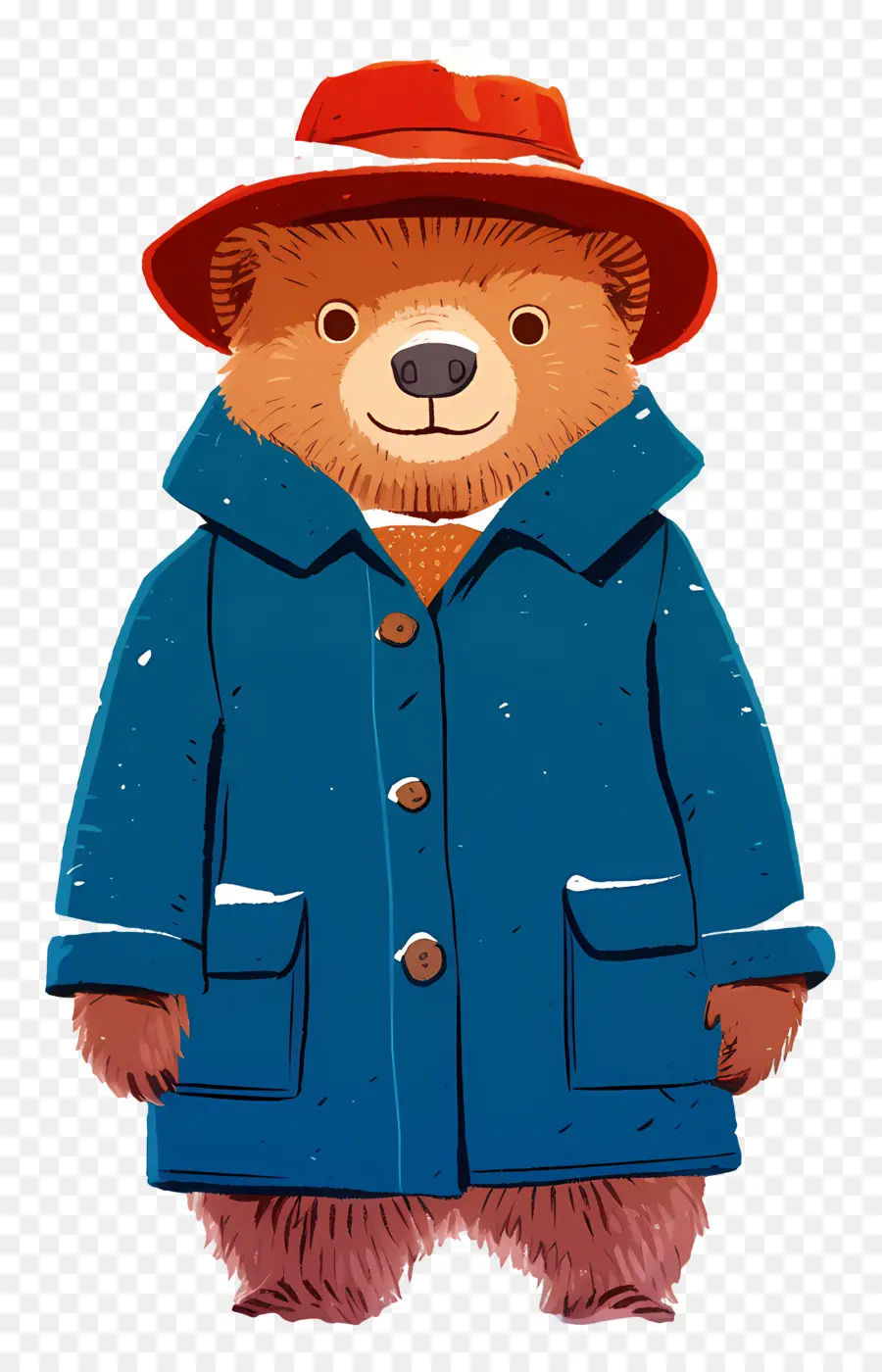 Paddington，Mavi Paltolu Ayı PNG