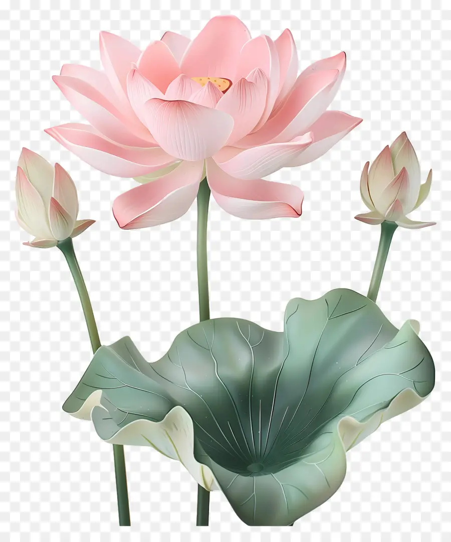 Lotus çiçekleri，Pembe Lotus PNG