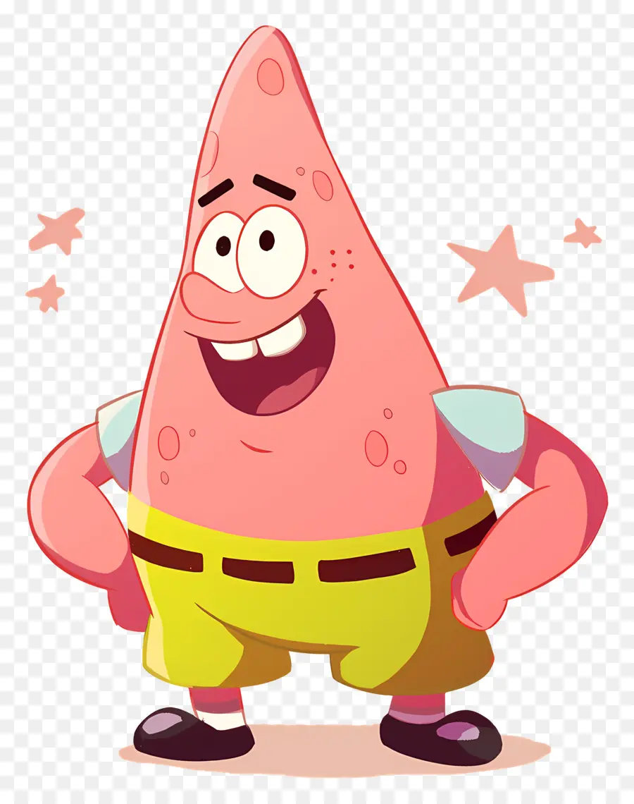 Patrick Yıldızı，Pembe Denizyıldızı Karakteri PNG