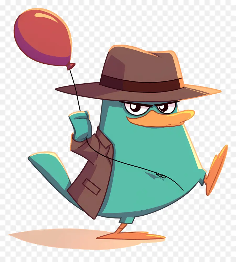 Ornitorenk Perry，Karikatür Ornitorenk PNG